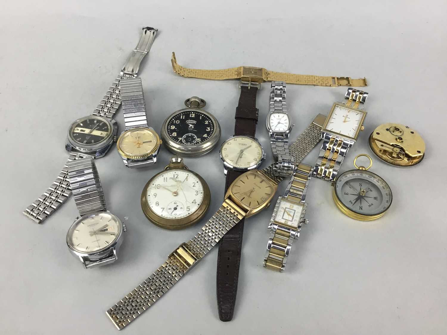 Lot 7 - A COLLECTION OF WRIST AND POCKET WATCHES