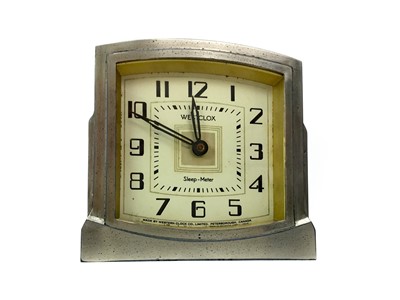 Lot 452 - A WESTCLOX SLEEP-METER ALARM CLOCK