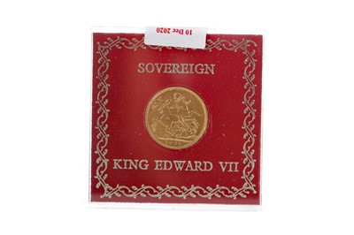 Lot 43 - AN EDWARD VII (1901 - 1910) GOLD SOVEREIGN DATED 1902
