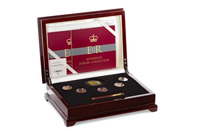 Lot 52 - THE QUEEN ELIZABETH II (1952 - PRESENT) GOLD SOVEREIGN JUBILEE COLLECTION