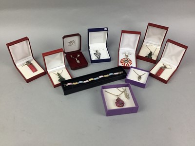 Lot 24 - A COLLECTION OF SILVER JEWELLERY