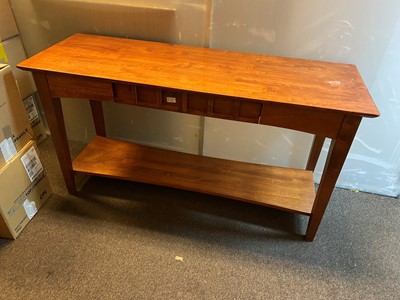 Lot 201 - A MODERN HALL TABLE