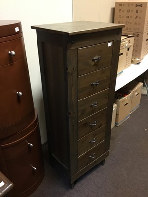 Lot 218 - A MODERN TALLBOY