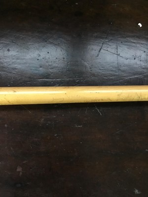 Lot 1770 - A SIGNED SNOOKER CUE