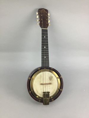 Lot 238 - A BELL-TONE BANJO AND AN OZARK LUTE