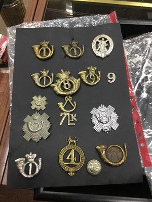 Lot 1408 - A FIRST LANARKSHIRE RIFLE VOLUNTEERS HELMET BADGE