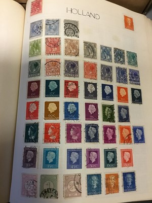 Lot 248 - A COLLECTION OF WORLD STAMP ALBUMS