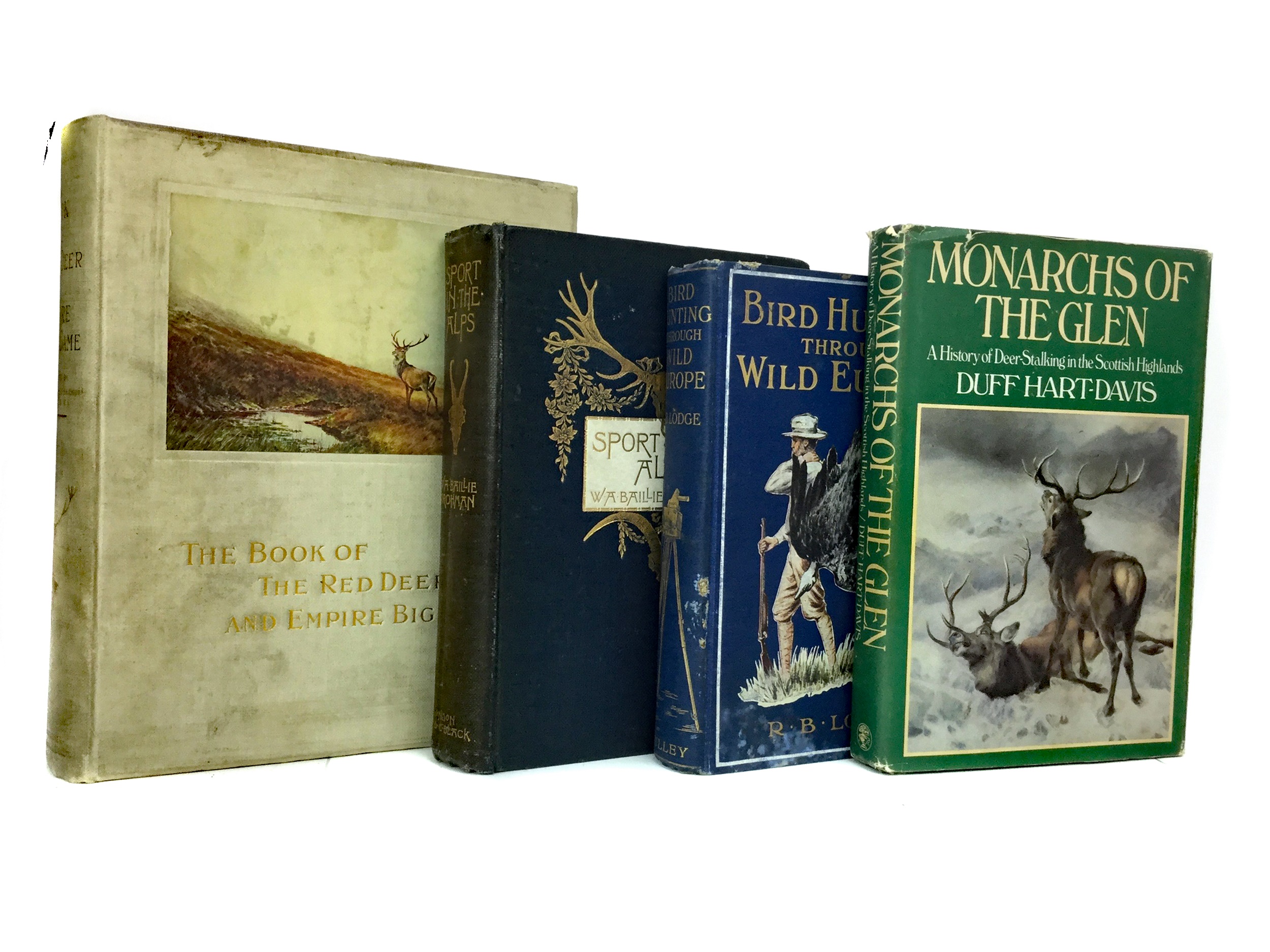 Lot 1475 - A LOT OF NINETEEN BOOKS ON HUNTING AND