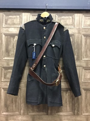 Lot 1422 - A CARRICK’S OWN YEOMANRY OFFICERS BLACK TUNIC