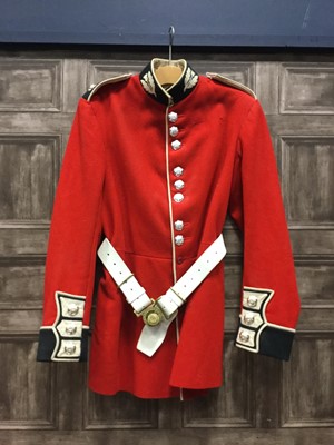 Lot 1423 - A SCOTS GUARDS OFFICERS CEREMONIAL TUNIC