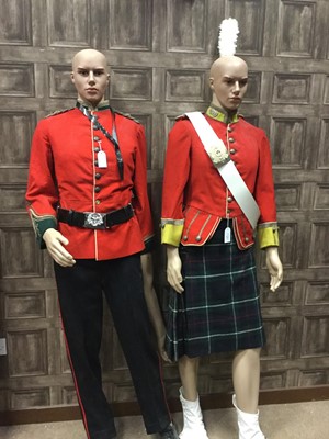 Lot 1427 - A LOT OF MILITARY DRESS, ON TWO MANNEQUINS