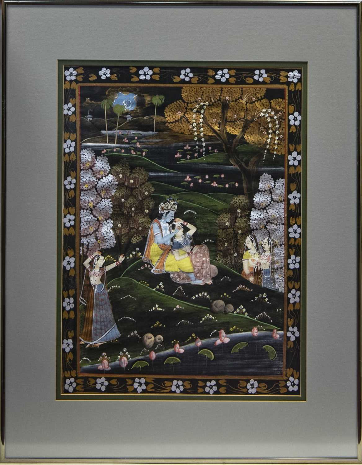 Lot 730 - A 20TH CENTURY INDIAN PAINTING