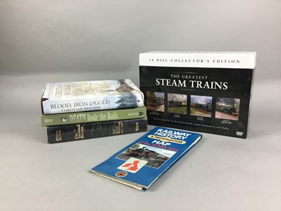 Lot 68 - A LOT OF BOOKS AND OTHER ITEMS RELATING TO TRAINS AND GLASGOW