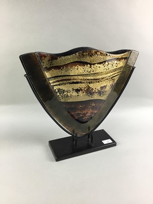 Lot 300 - A MODERN ART GLASS VASE