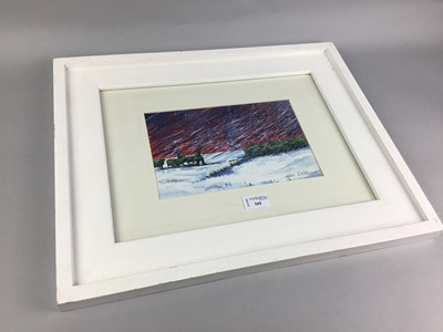 Lot 161 - A WATERCOLOUR BY ERIC DOIG