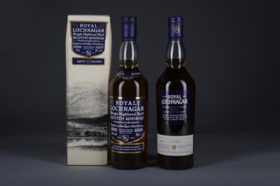 Lot 1321 - ROYAL LOCHNAGAR FRIEND'S OF THE CLASSIC MALTS, AND AGED 12 YEARS