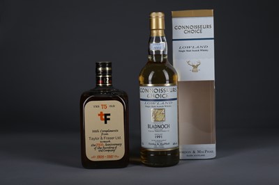 Lot 1351 - BLADNOCH 1991 CONNOISSEURS CHOICE AND AUCHENTOSHAN 12 YEARS OLD