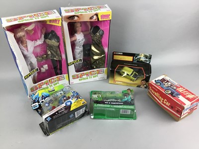 Lot 439 - A LOT OF TOYS INCLUDING SPICE GIRLS AND TRANSFORMERS