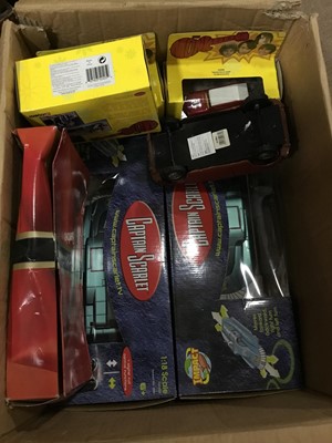 Lot 440 - A LOT OF TOYS INCLUDING THUNDERBIRDS AND G.I JOE