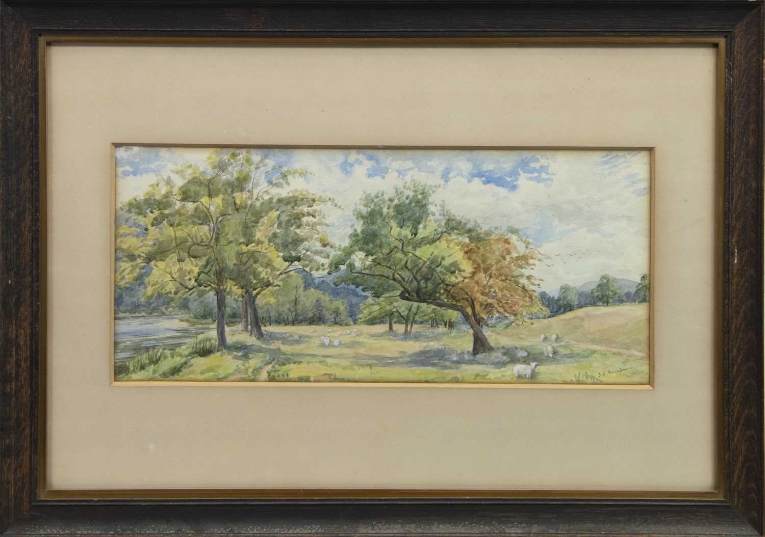 Lot 16 - A PAIR OF WATERCOLOURS BY W A ABELL