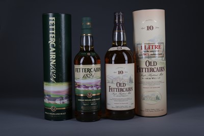 Lot 1379 - OLD FETTERCAIRN AGED 10 YEARS AND FETTERCAIRN AGED 12 YEARS