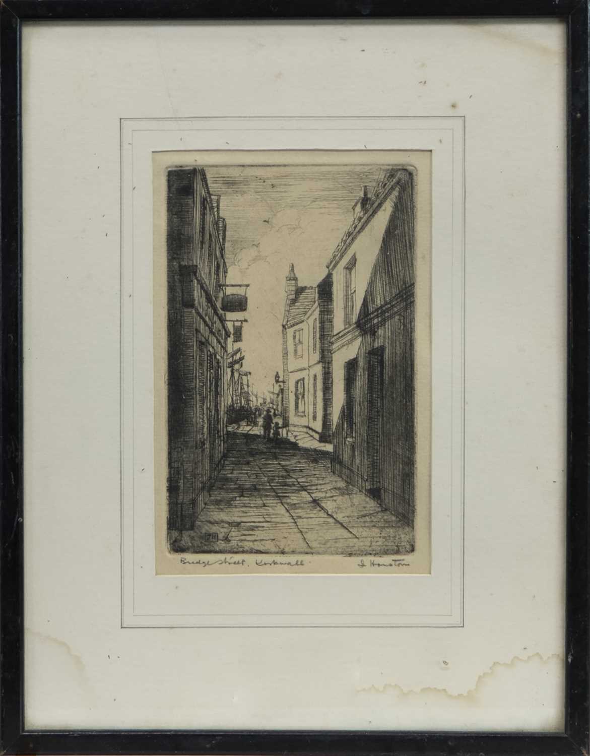 Lot 21 - A PAIR OF ARCHITECTURAL ETCHINGS