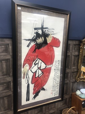 Lot 478 - A LARGE CHINESE COLOUR PRINT