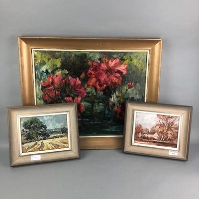 Lot 536 - A LOT OF FRAMED OIL PAINTINGS