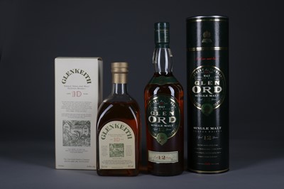 Lot 1387 - GLEN ORD AGED 12 YEARS AND GLEN KEITH AGED 10 YEARS
