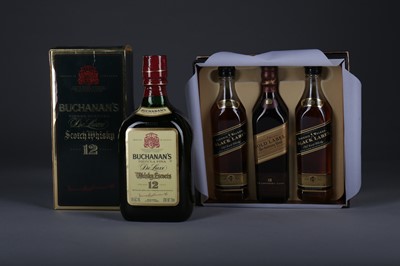 Lot 1396 - BUCHANAN'S 12 YEARS OLD AND JOHNNIE WALKER 'THE COLLECTION'