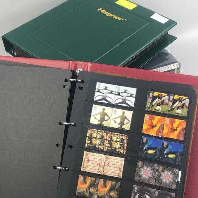 Lot 130 - A LOT OF VARIOUS STAMPS CONTAINED IN FIVE STAMP ALBUMS