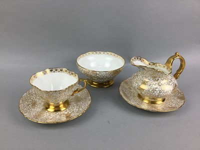 Lot 597 - A HAMMERSLEY PART TEA SERVICE AND A TUSCAN PART TEA SERVICE