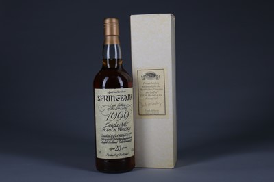 Lot 1405 - SPRINGBANK 'LAST BOTTLING OF THE 20TH CENTURY' AGED 20 YEARS