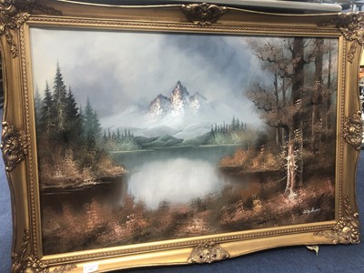 Lot 575 - AN OIL ATTRIBUTED TO DALHART WINDBERG