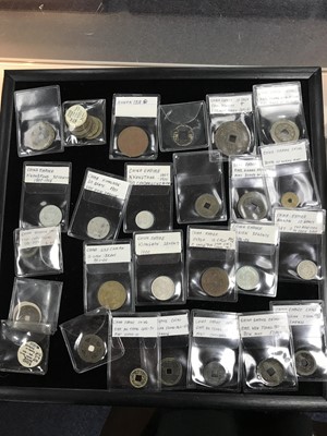 Lot 66 - A COLLECTION OF CHINESE COINS