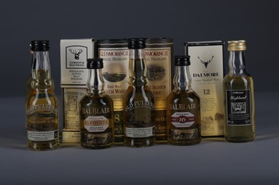 Lot 1419 - TEN HIGHLAND MALT WHISKIES