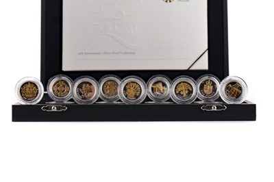 Lot 98 - THE 25TH ANNIVERSARY OF THE ONE POUND £1 COIN SILVER PROOF COLLECTION