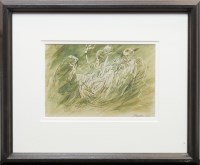 Lot 4 - * PETER HOWSON OBE, CARRIED TO THE TOMB mixed...