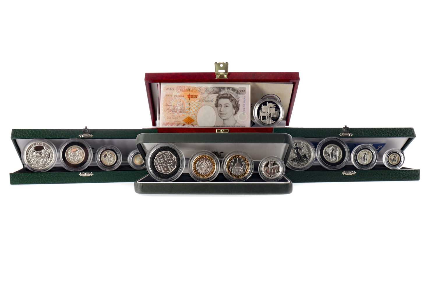 Lot 104 - A COLLECTION OF SILVER AND OTHER COIN SETS
