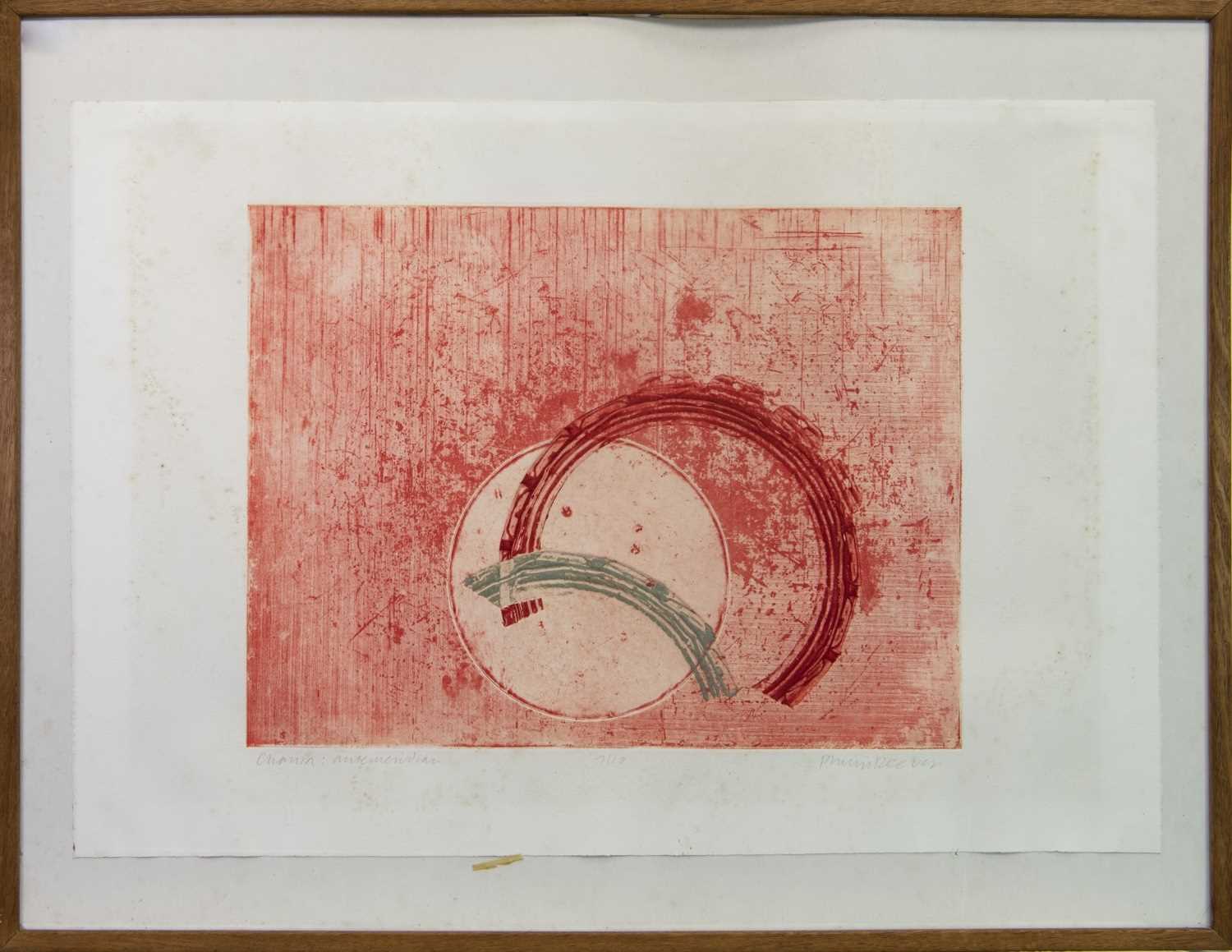 Lot 707 - CHANIA: ANTERMERIDIAN, AN ETCHING BY PHILIP REEVES