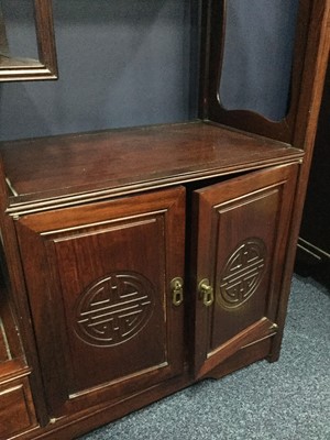 Lot 731 - A CHINESE STAGE CABINET