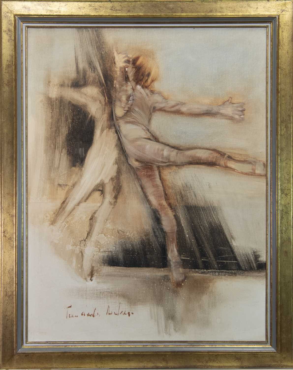 Lot 126 - A NUDE STUDY IN OIL