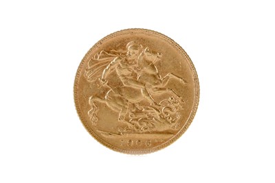 Lot 118 - AN EDWARD VII (1901 - 1910) GOLD SOVEREIGN DATED 1906