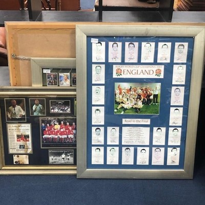 Lot 99 - AN ENGLAND NATIONAL ICE HOCKEY JERSEY