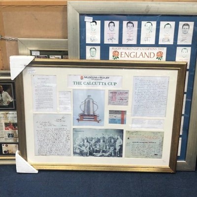 Lot 99 - AN ENGLAND NATIONAL ICE HOCKEY JERSEY