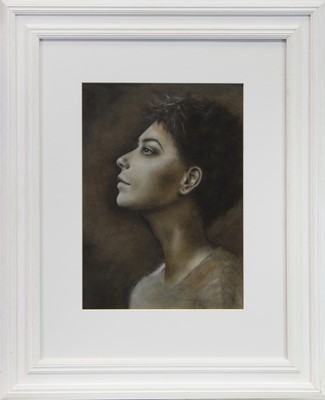 Lot 776 - HOPE, AN OIL AND PASTEL BY ROS GREEN
