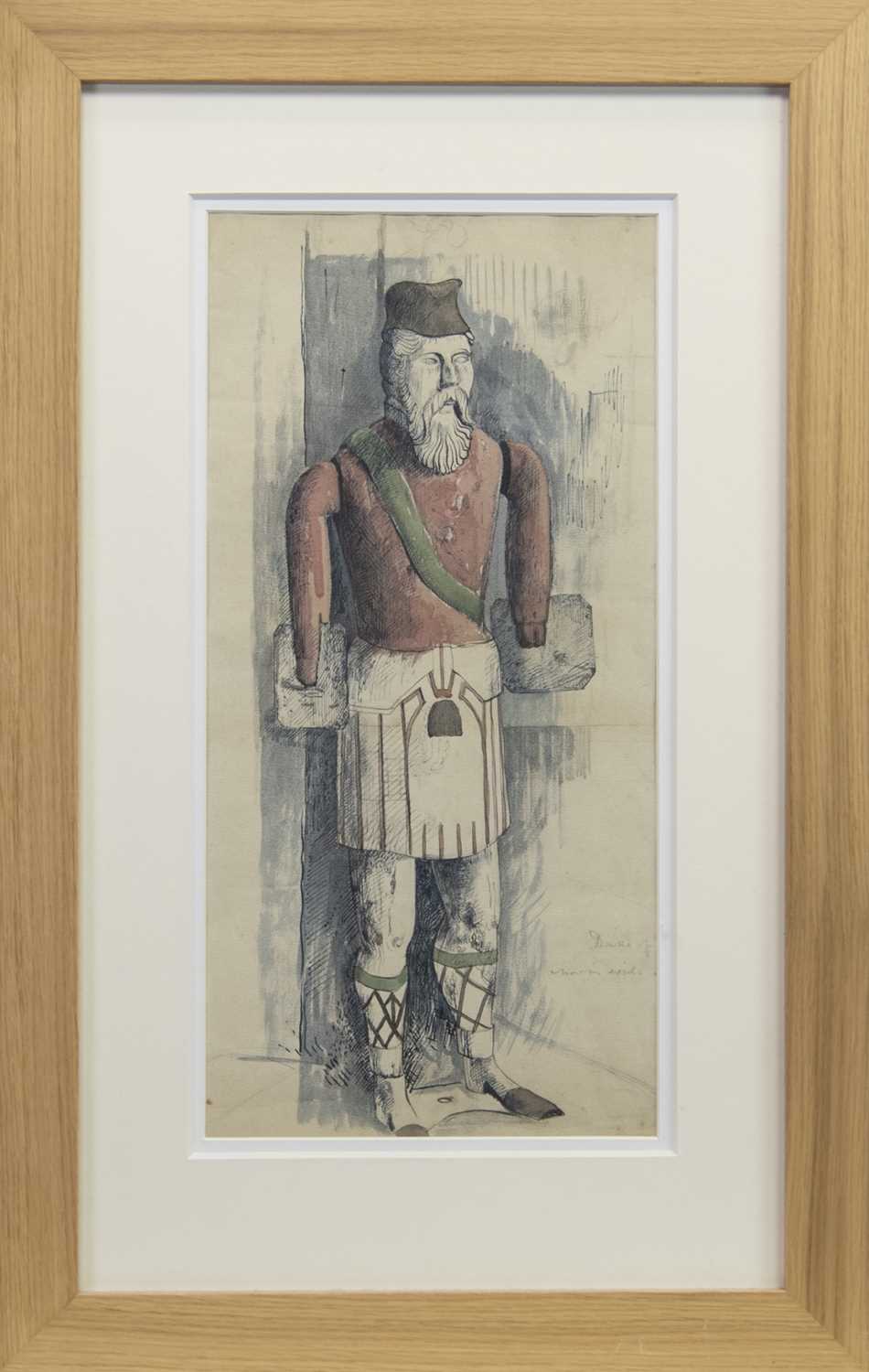 Lot 128 - THE DUKE OF ARGYLL, A WATERCOLOUR BY TOM SHANKS