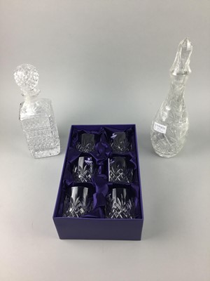 Lot 155 - A LOT OF CRYSTAL AND GLASS INCLUDING EDINBURGH CRYSTAL