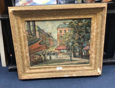 Lot 243 - AN OIL PAINTING BY A. BLANCHARD