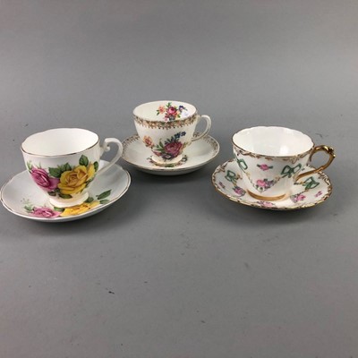 Lot 235 - A ROYAL GRAFTON PART TEA SERVICE, TWO OTHERS AND A JAPANESE TEA SERVICE